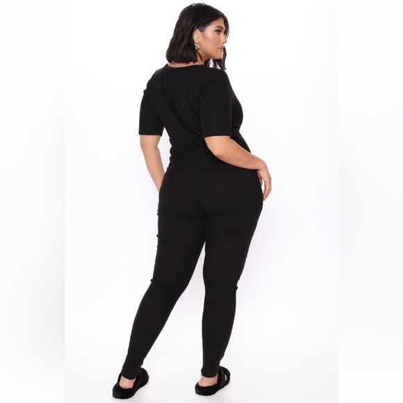 COPY - Fast Love Henley Jumpsuit - Picture 2 of 2